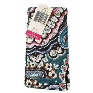 Vera Bradley NWT Sunglasses Sleeve Haymarket Paisley Jewel